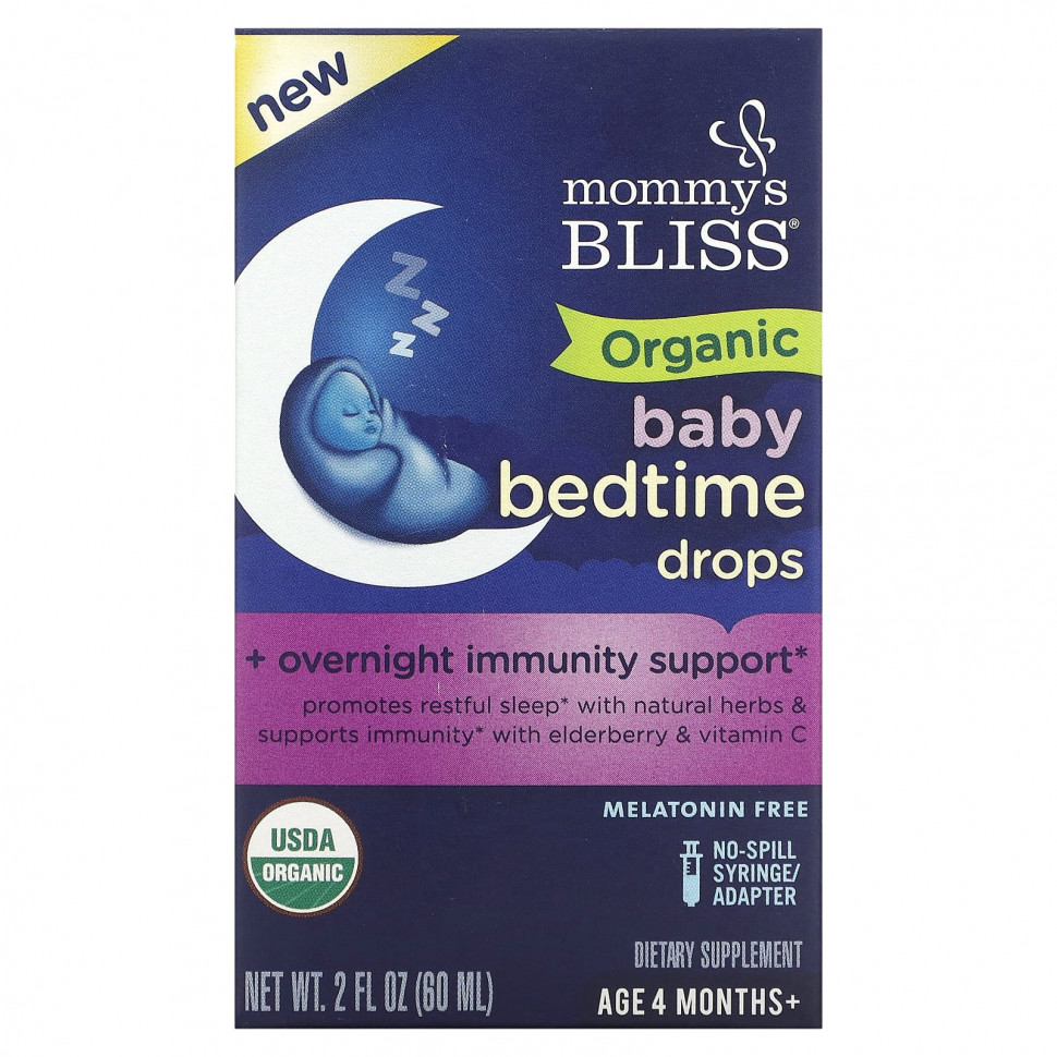 ���� ������ (Iherb) Mommy's Bliss, ������������ ����� ��� ����� �� 4 �������, 60 �� (2 ����. �����), ������ �� 2190 ���