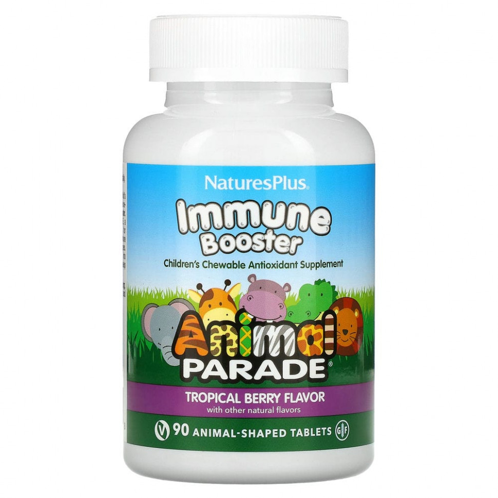   (Iherb) NaturesPlus, Source of Life, Animal Parade,     ,    , 90     -     , -, 