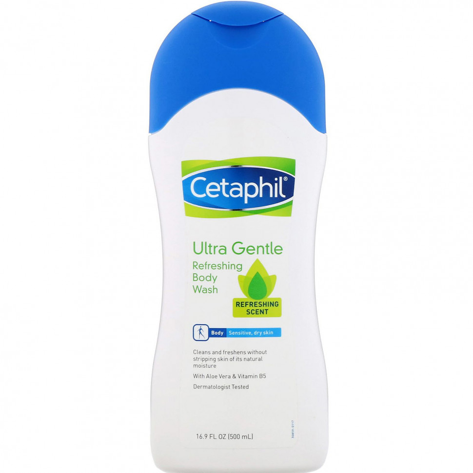 ���� ������ (Iherb) Cetaphil, Ultra Gentle, ���������� ���� ��� ����, ������ ������, 500 ��, ������ �� 2550 ���