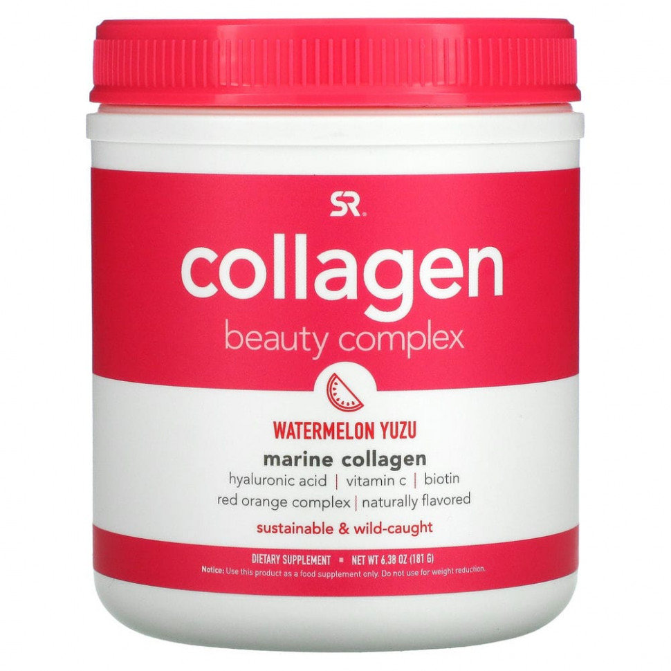   (Iherb) Sports Research,  Collagen Beauty,  ,   , 181  (6,38 )    -     , -, 