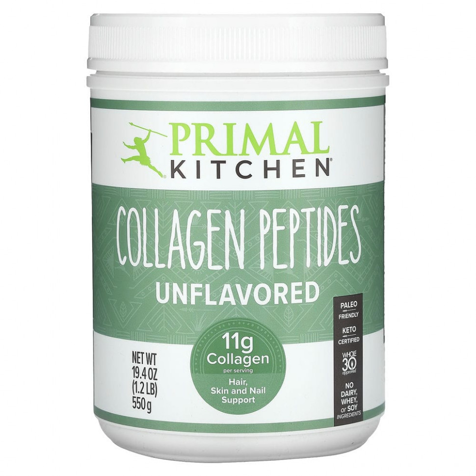   (Iherb) Primal Kitchen, Collagen Peptides, Unflavored , 1.2 lb (550 g)    -     , -, 