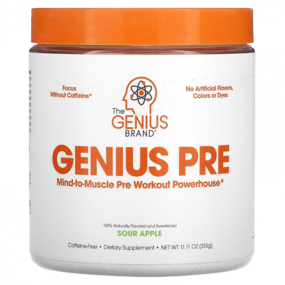 ���� ������ (Iherb) The Genius Brand, Genius Pre, ������ ������, 315 � (11,11 �����), ������ �� 6900 ���