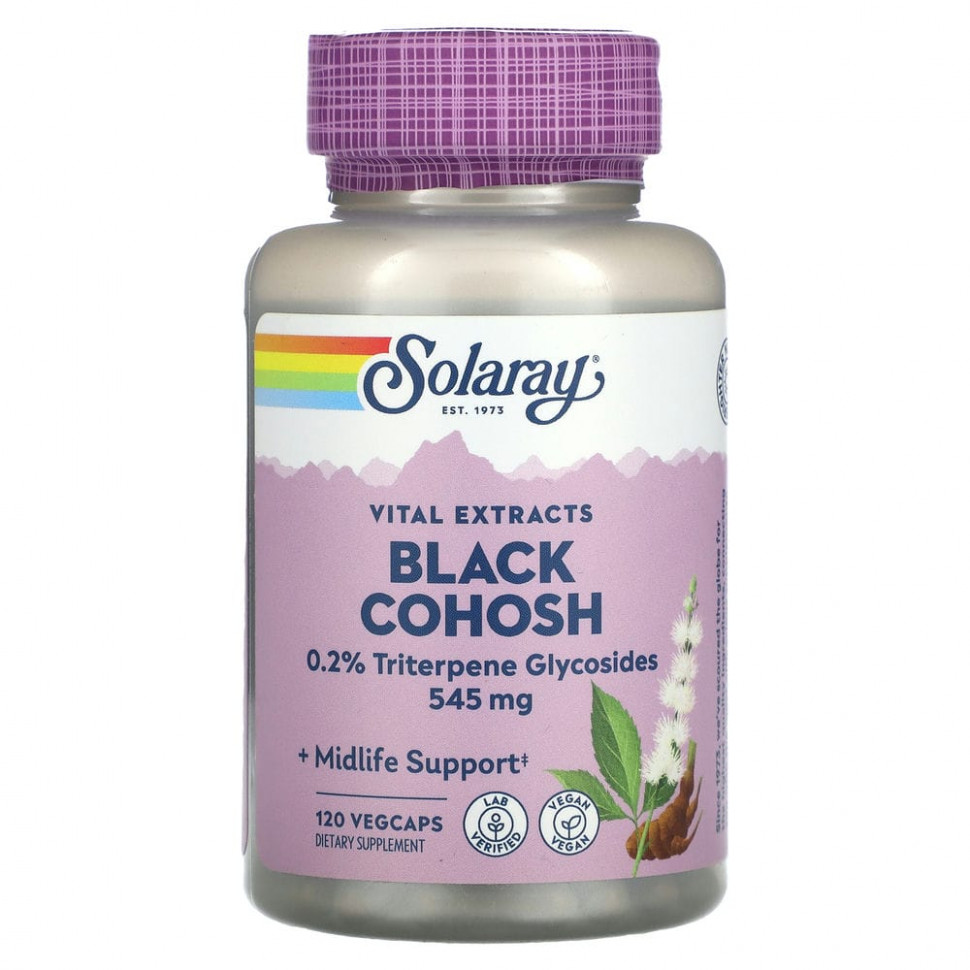   (Iherb) Solaray, Vital Extracts,  , 545 , 120      -     , -, 