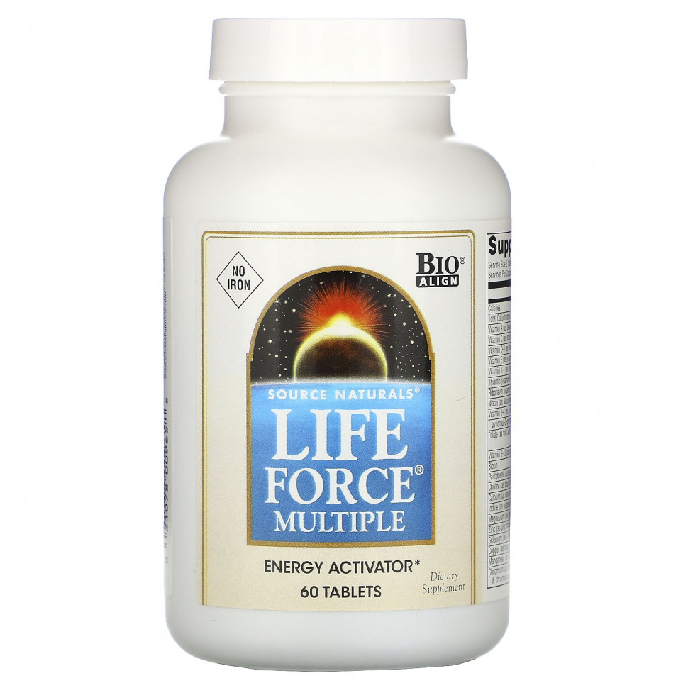   (Iherb) Source Naturals,  Life Force,   , 60     -     , -, 