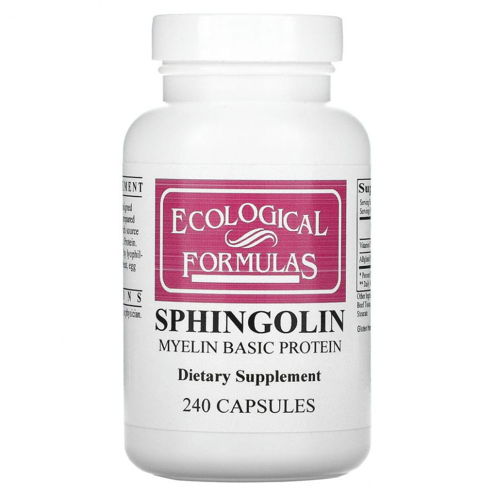   (Iherb) Ecological Formulas, Sphingolin,   , 240     -     , -, 