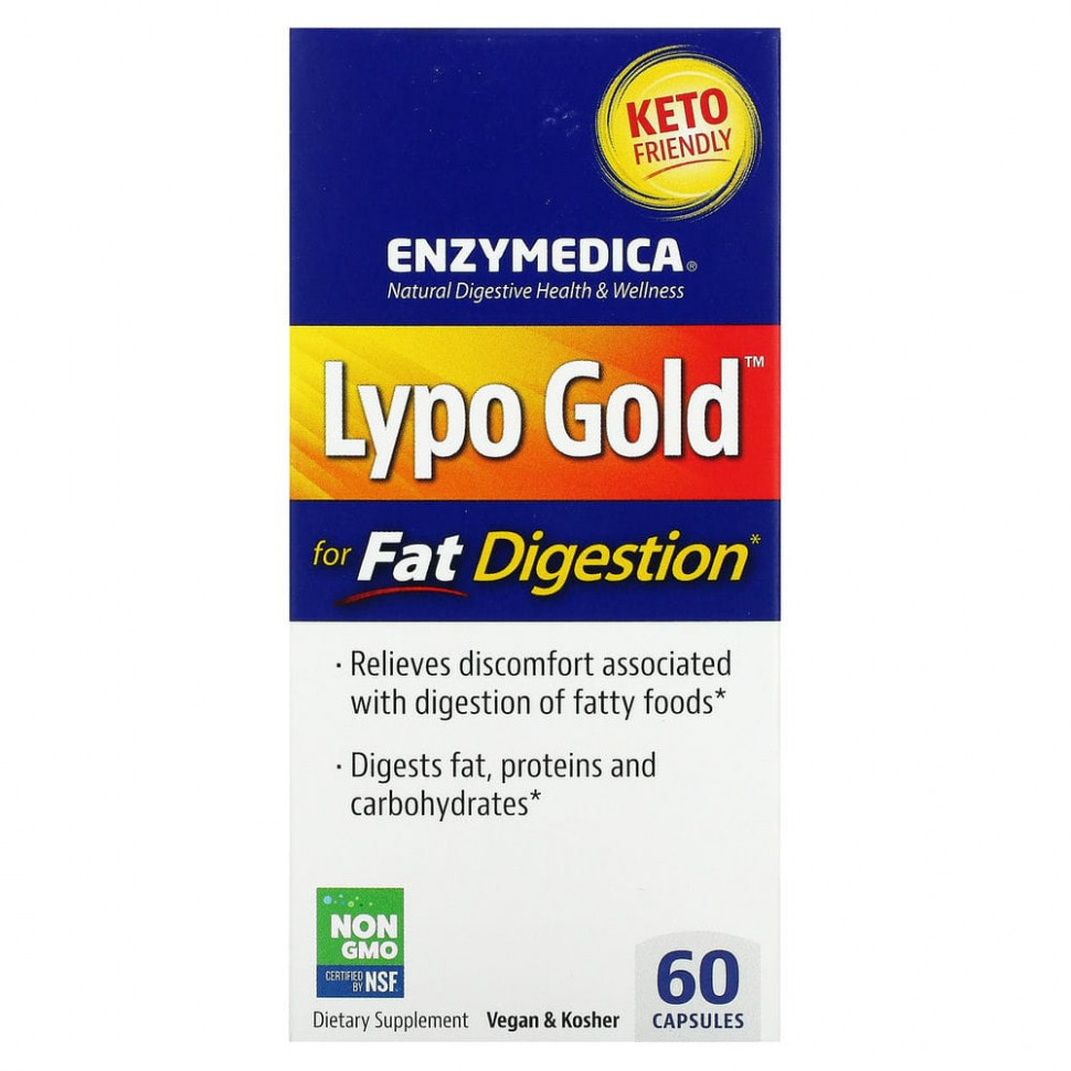   (Iherb) Enzymedica, Lypo Gold,   , 60     -     , -, 