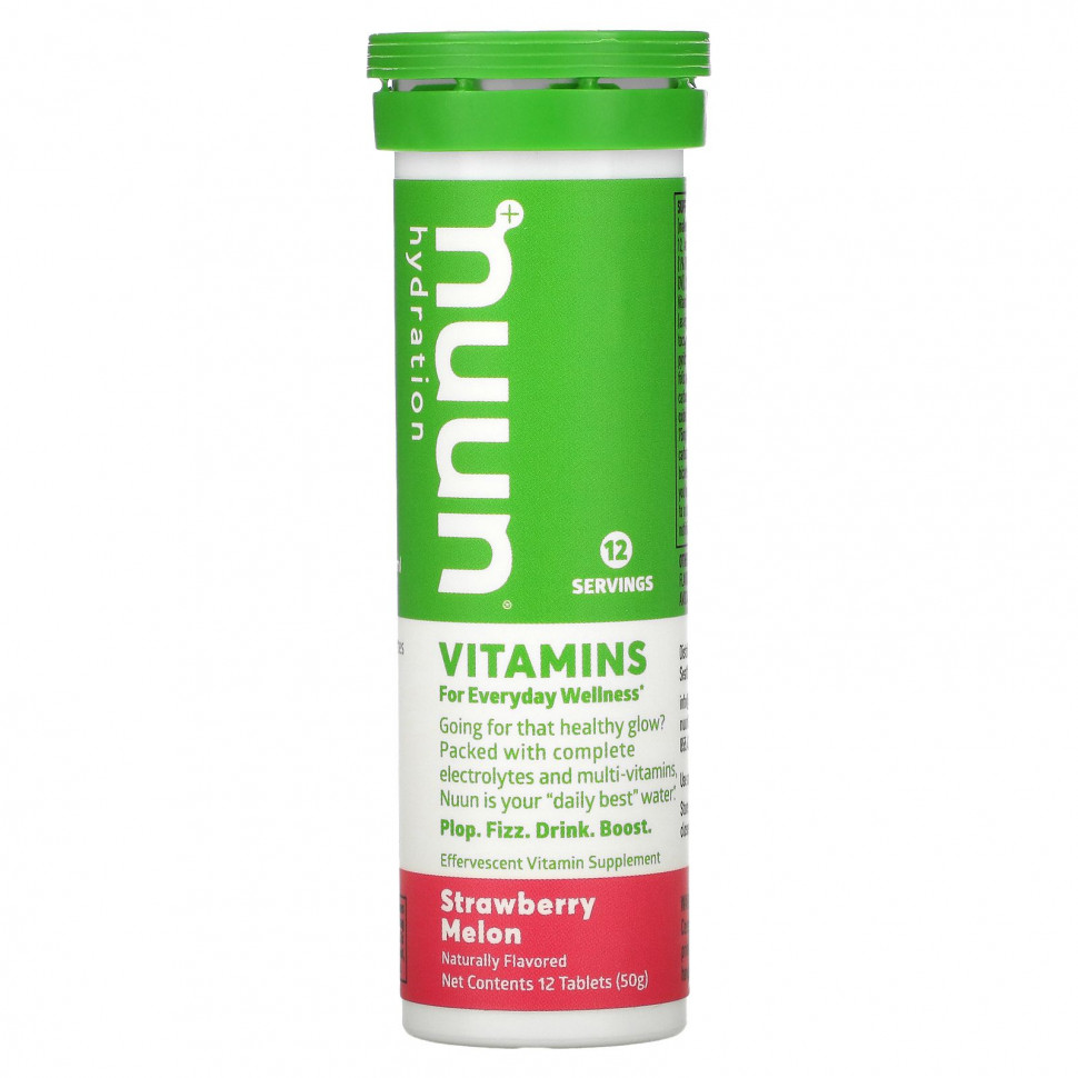 ���� ������ (Iherb) Nuun, Hydration, ��������, ������� ���������� �������, �������� � ����, 12 ��������, ������ �� 1420 ���