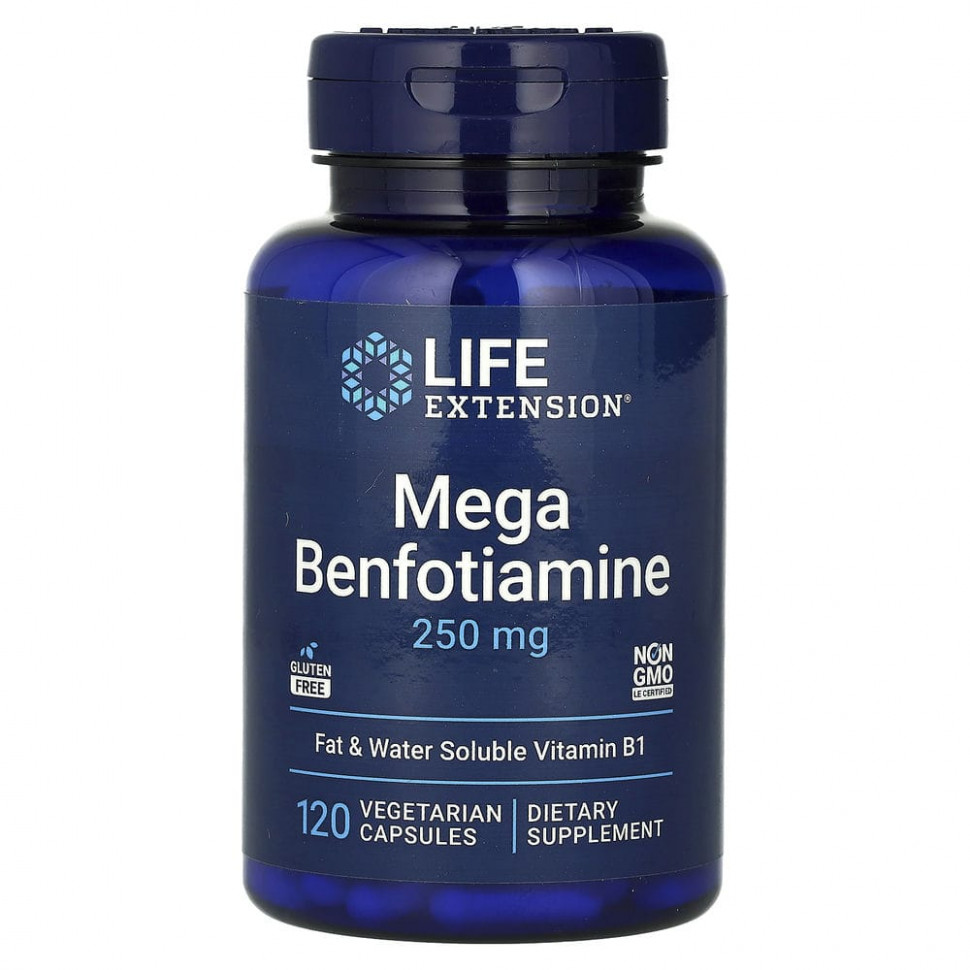 ���� ������ (Iherb) Life Extension, ����-�����������, 250 ��, 120 �������������� ������, ������ �� 3900 ���
