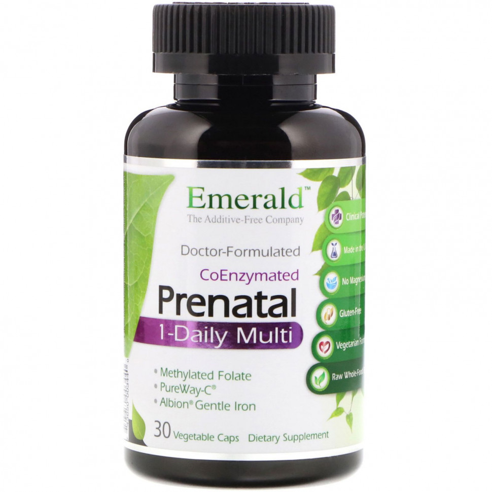 ���� ������ (Iherb) Emerald Laboratories, ������������������ ������������ �������������� ��� ������ 1 ��� � ����, 30 ������������ ������, ������ �� 4050 ���