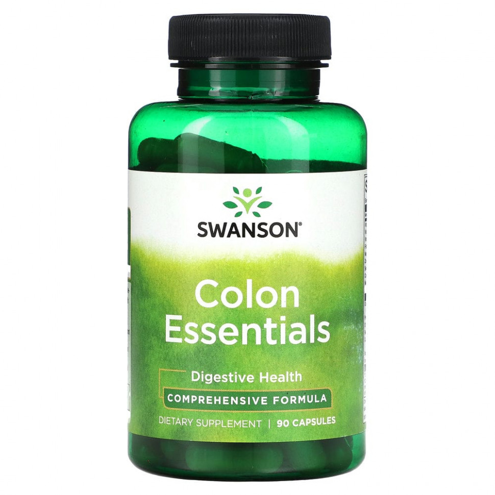   (Iherb) Swanson, Colon Essentials, 90     -     , -, 