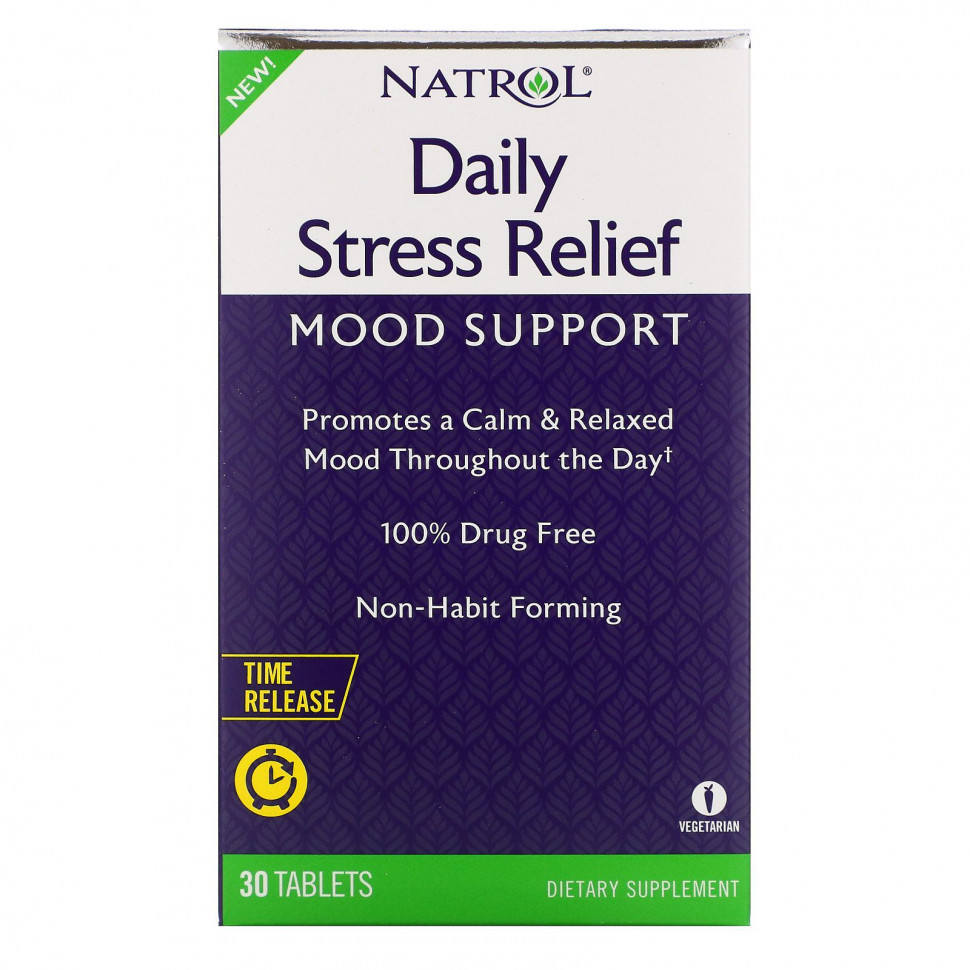 ���� ������ (Iherb) Natrol, ���������� �������� ��� ������ ����������, � ��������� ��������������, 30 ��������, ������ �� 2340 ���
