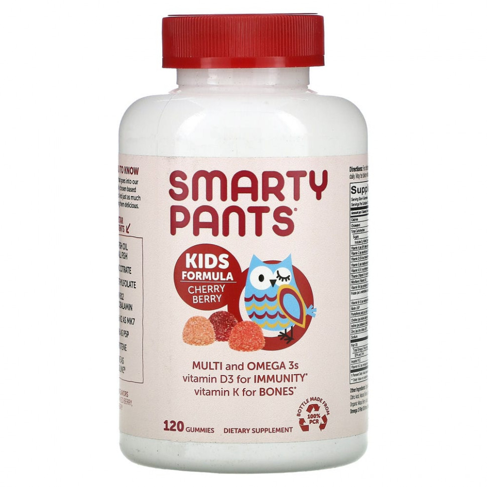 ���� ������ (Iherb) SmartyPants, ������� ��� �����, �������������� � �����-3, �����, 120 ����������� ��������, ������ �� 5080 ���