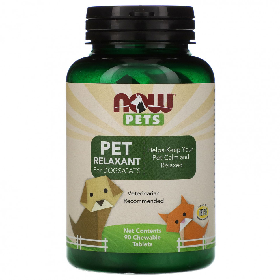   (Iherb) NOW Foods, Now Pets,   /, 90      -     , -, 