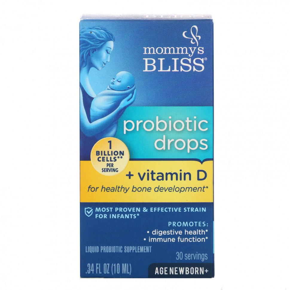   (Iherb) Mommy's Bliss,    +  D, 0,34   (10 )    -     , -, 