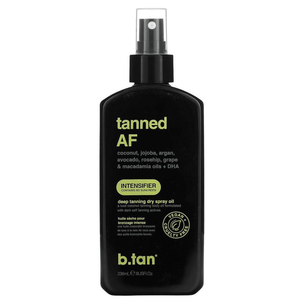 ���� ������ (Iherb) b.tan, Tanned AF, �����-����� ��� ��������� ������, 236 �� (8 ����. �����), ������ �� 3010 ���