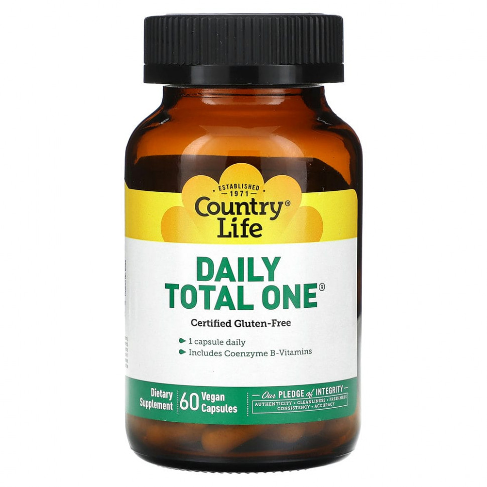   (Iherb) Country Life, Daily Total One, 60      -     , -, 