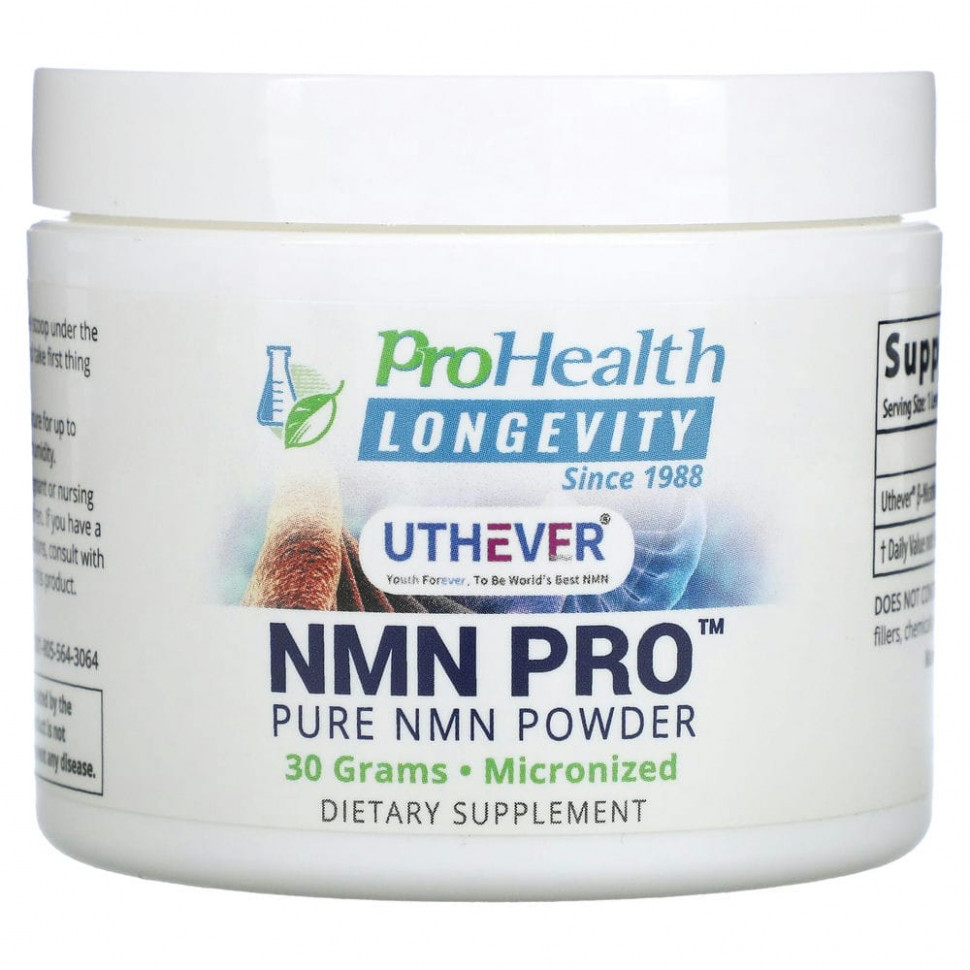   (Iherb) ProHealth Longevity, NMN Pro,   NMN, 30     -     , -, 