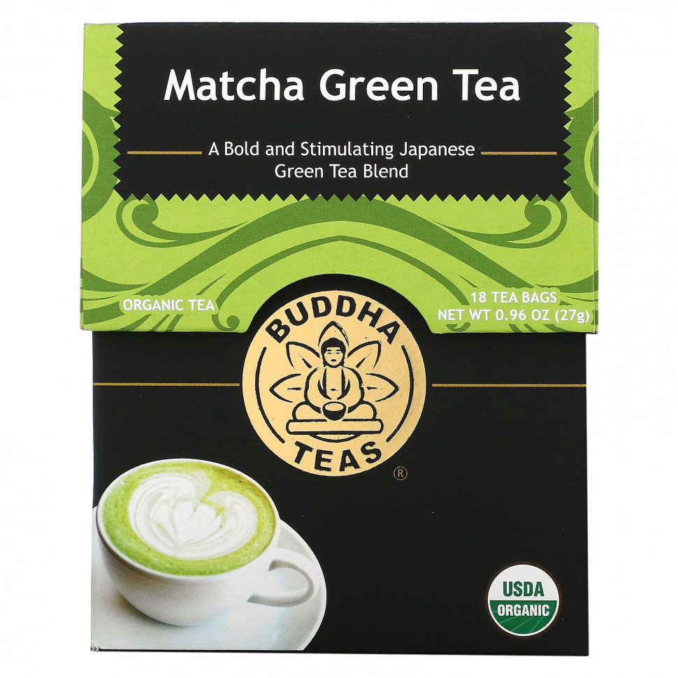 ���� ������ (Iherb) Buddha Teas, Organic Herbal Tea, ������� �����, 18 ������ ���������, 27 � (0,95 �����), ������ �� 2110 ���