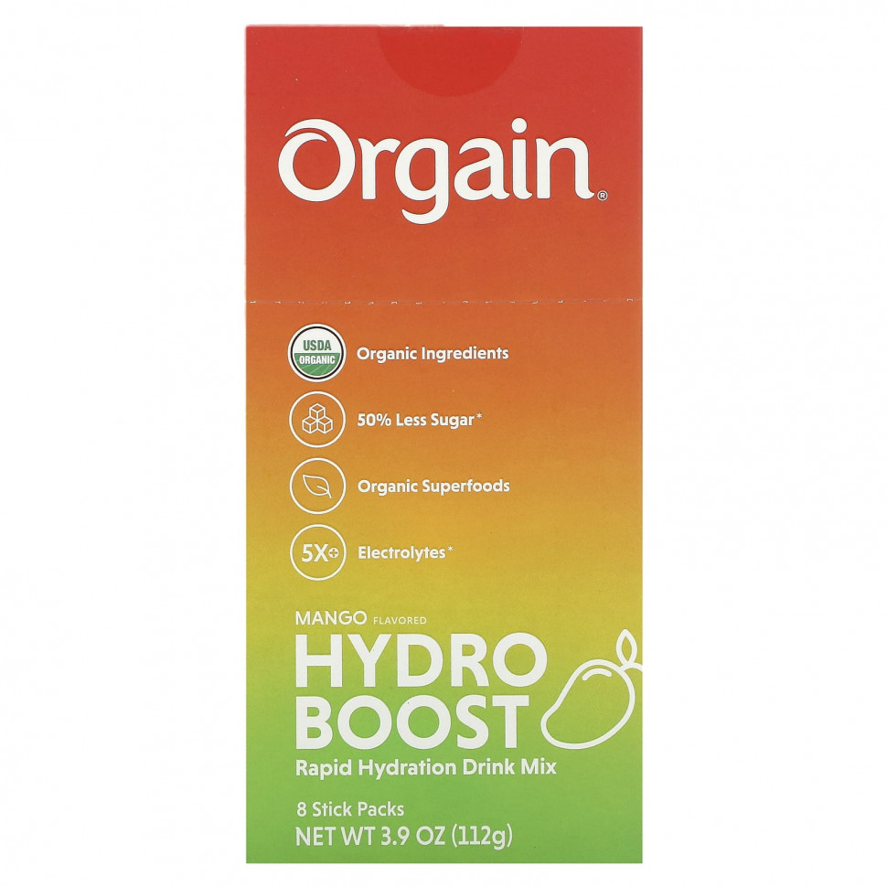   (Iherb) Orgain,     Hydro Boost, , 8   14  (0,49 )    -     , -, 