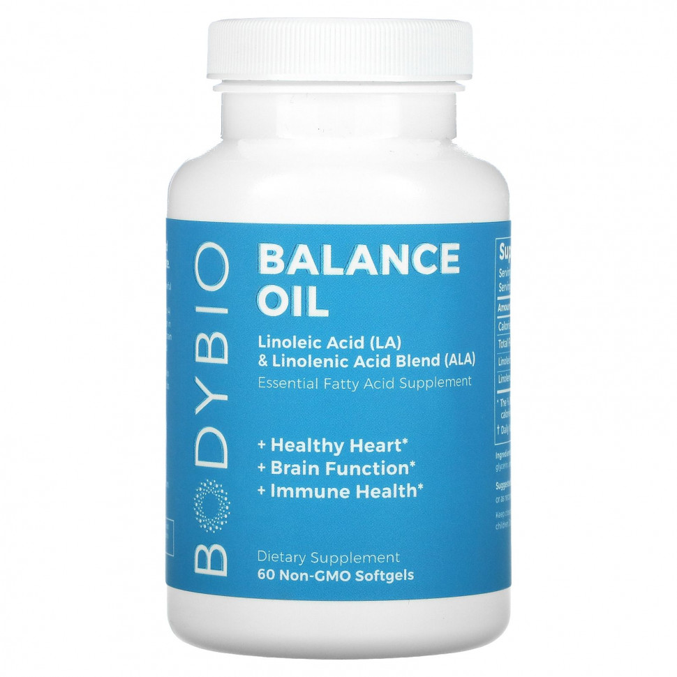   (Iherb) BodyBio, Balance Oil,   ()     (), 60        -     , -, 