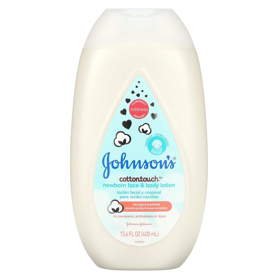 ���� ������ (Iherb) Johnson & Johnson, Cottontouch, ������ ��� ���� � ���� ��� �������������, 400 �� (13,6 ����. �����), ������ �� 1960 ���