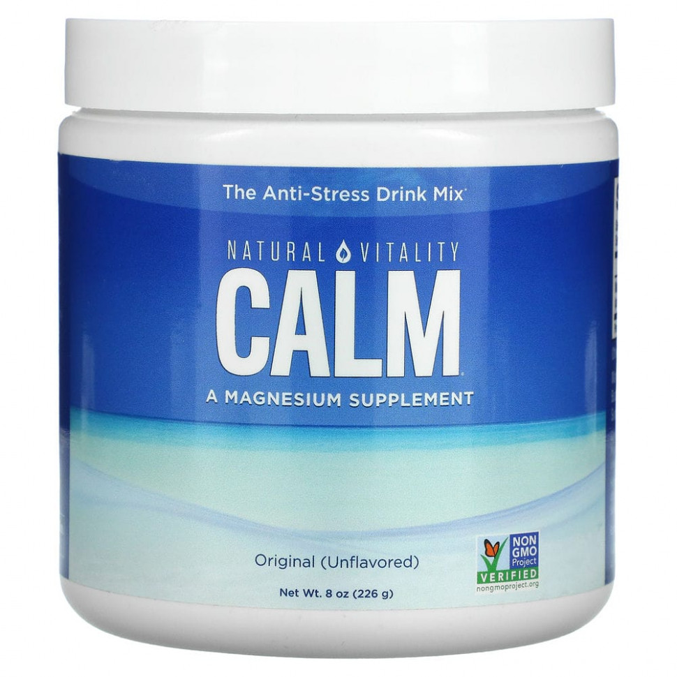 ���� ������ (Iherb) Natural Vitality, CALM, �������������� ����� ��� ��������, ��� �������, 226 � (8 �����), ������ �� 4120 ���