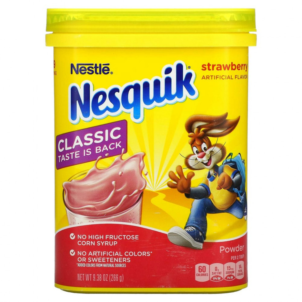 ���� ������ (Iherb) Nesquik, Nestle, �������, ��������, 266 � (9,38 �����), ������ �� 1230 ���