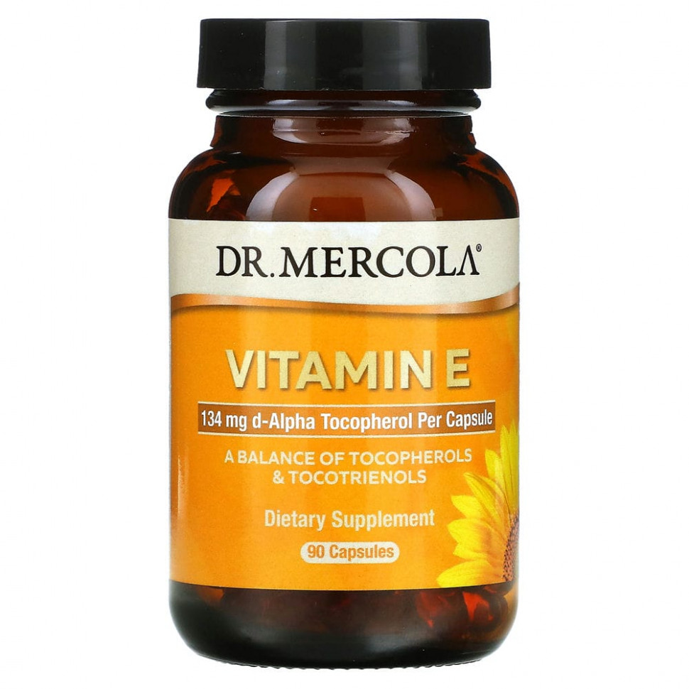   (Iherb) Dr. Mercola,  E, 90     -     , -, 