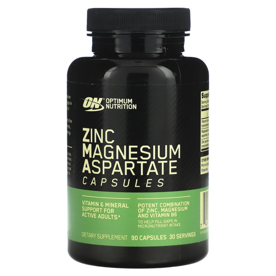   (Iherb) Optimum Nutrition, ZMA, 90     -     , -, 