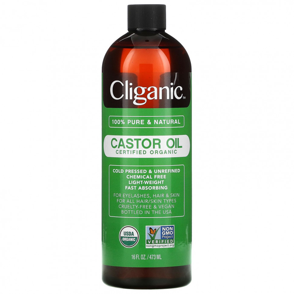 ���� ������ (Iherb) Cliganic, ������������ ���������� �����, 473 �� (16 ����. �����), ������ �� 3510 ���