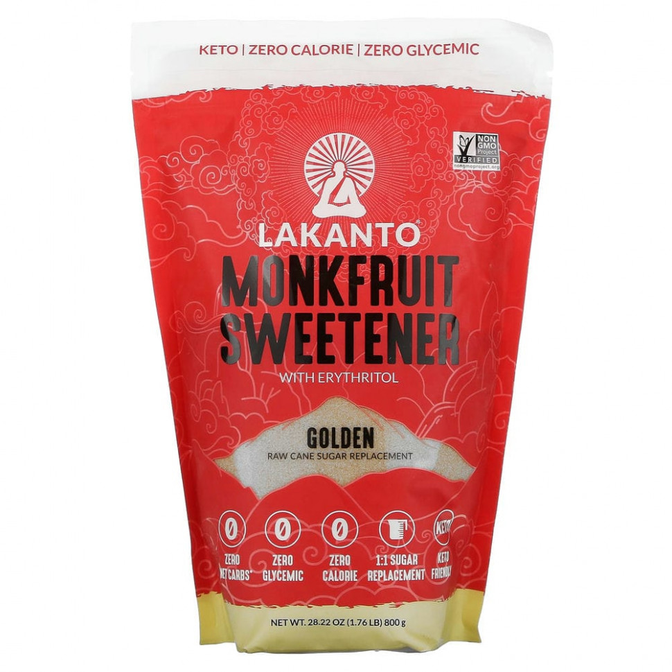 ���� ������ (Iherb) Lakanto, ������������� �� ������ � �����������, �������, 800 � (28,22 �����), ������ �� 3510 ���