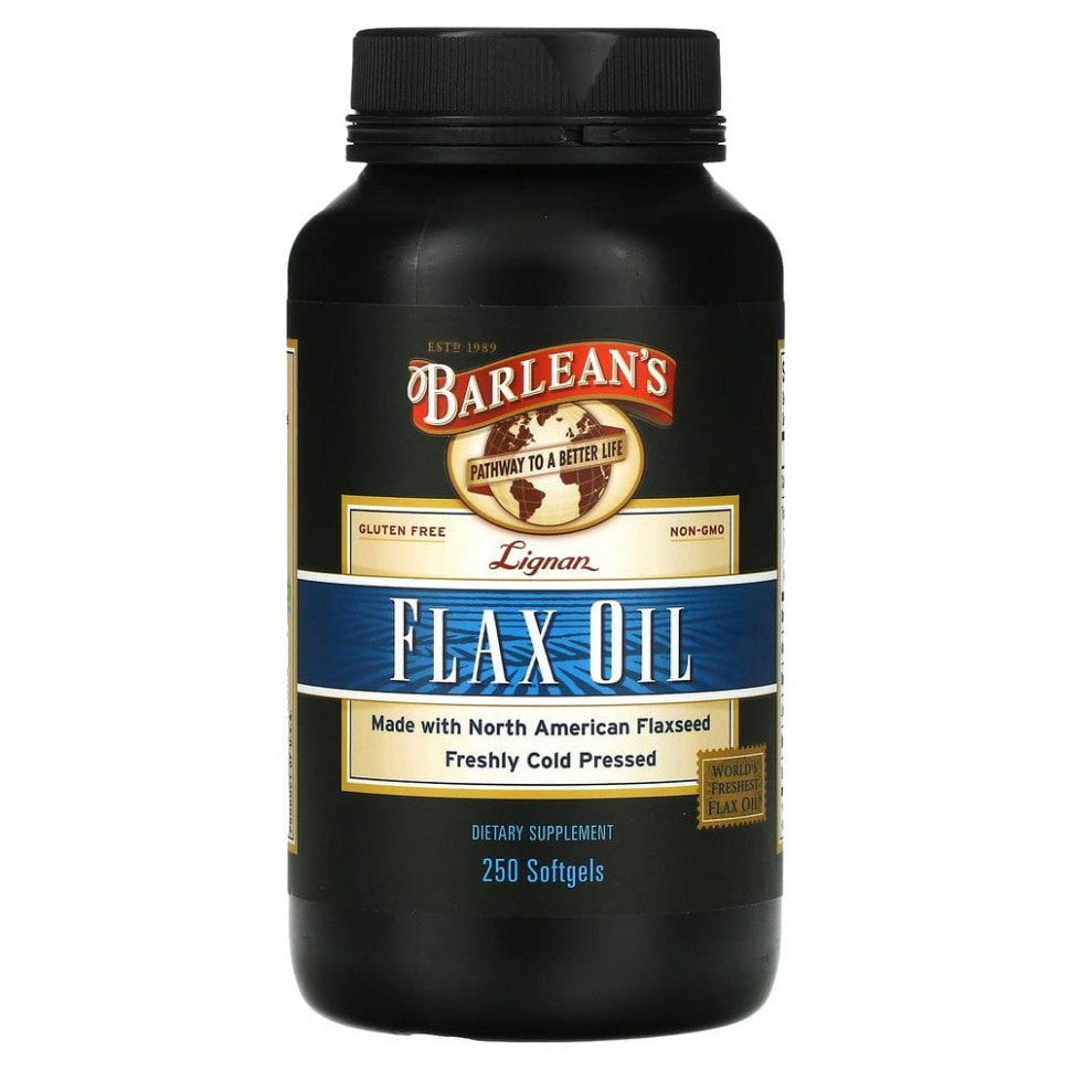   (Iherb) Barlean's,     , 250      -     , -, 