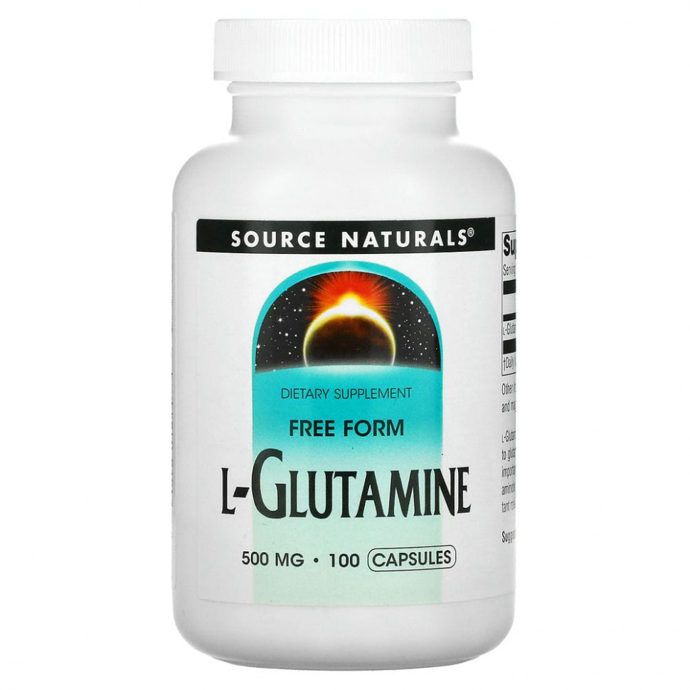   (Iherb) Source Naturals, L-, 500 , 100     -     , -, 