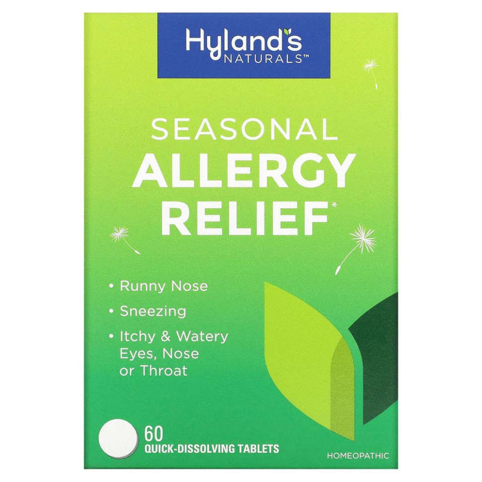   (Iherb) Hyland's, Seasonal Allergy Relief, 60  ,   1960 