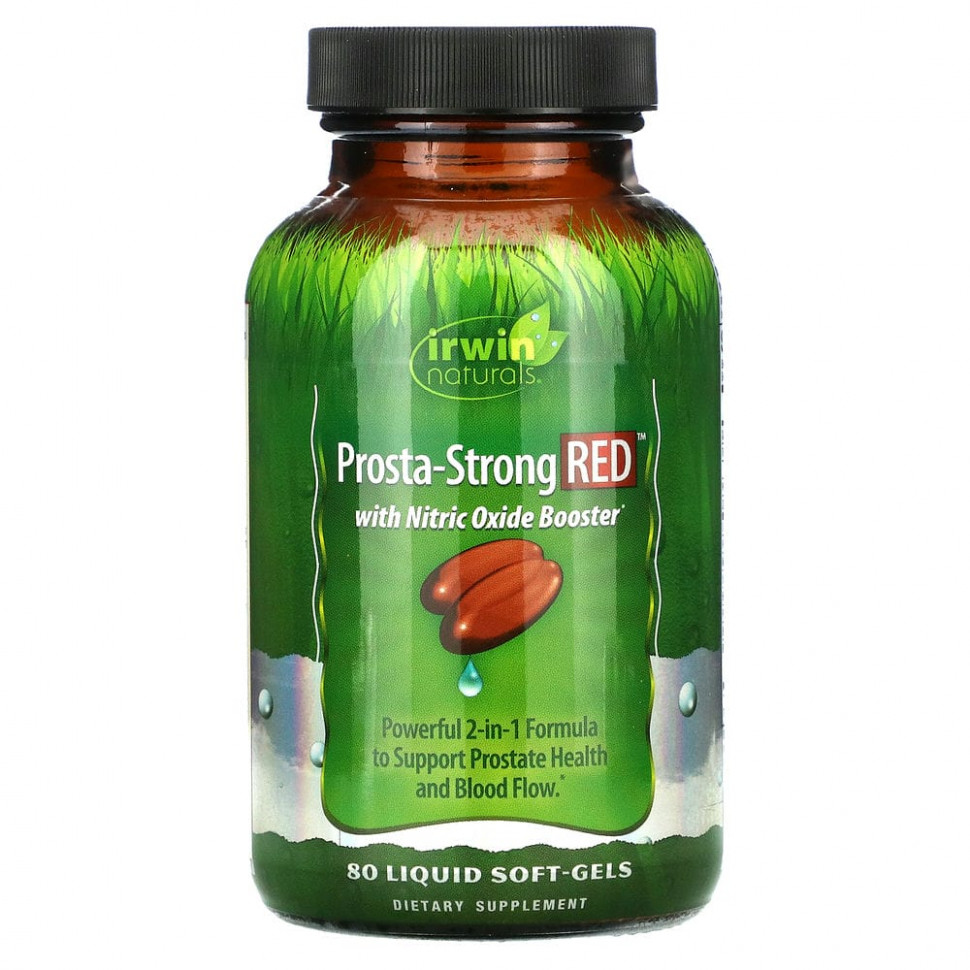   (Iherb) Irwin Naturals, Prosta-Strong RED, 80        -     , -, 