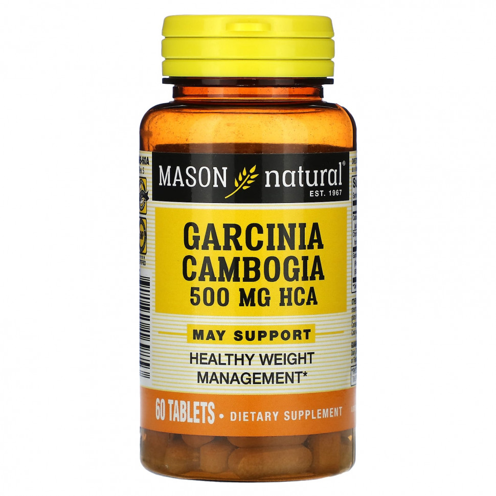 ���� ������ (Iherb) Mason Natural, �������� �������������, 500 ��, 60 ��������, ������ �� 2340 ���