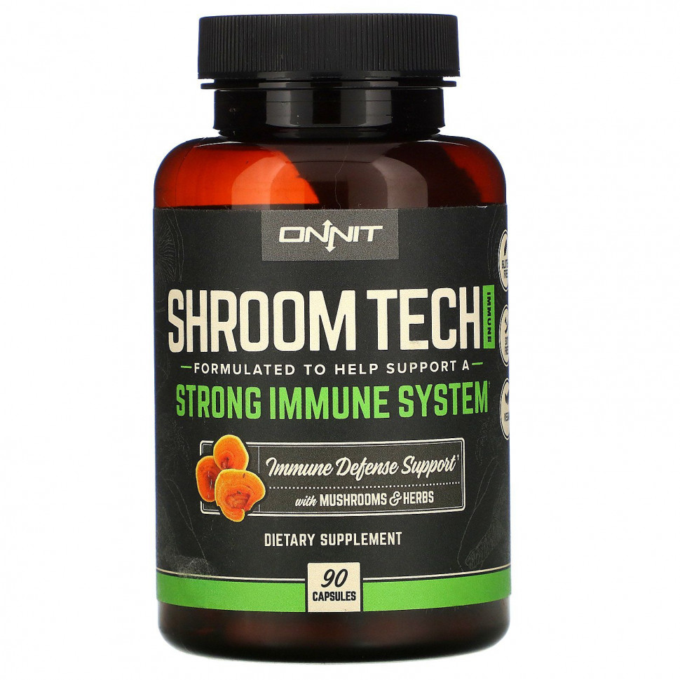   (Iherb) Onnit, Shroom Tech Immune, 90     -     , -, 