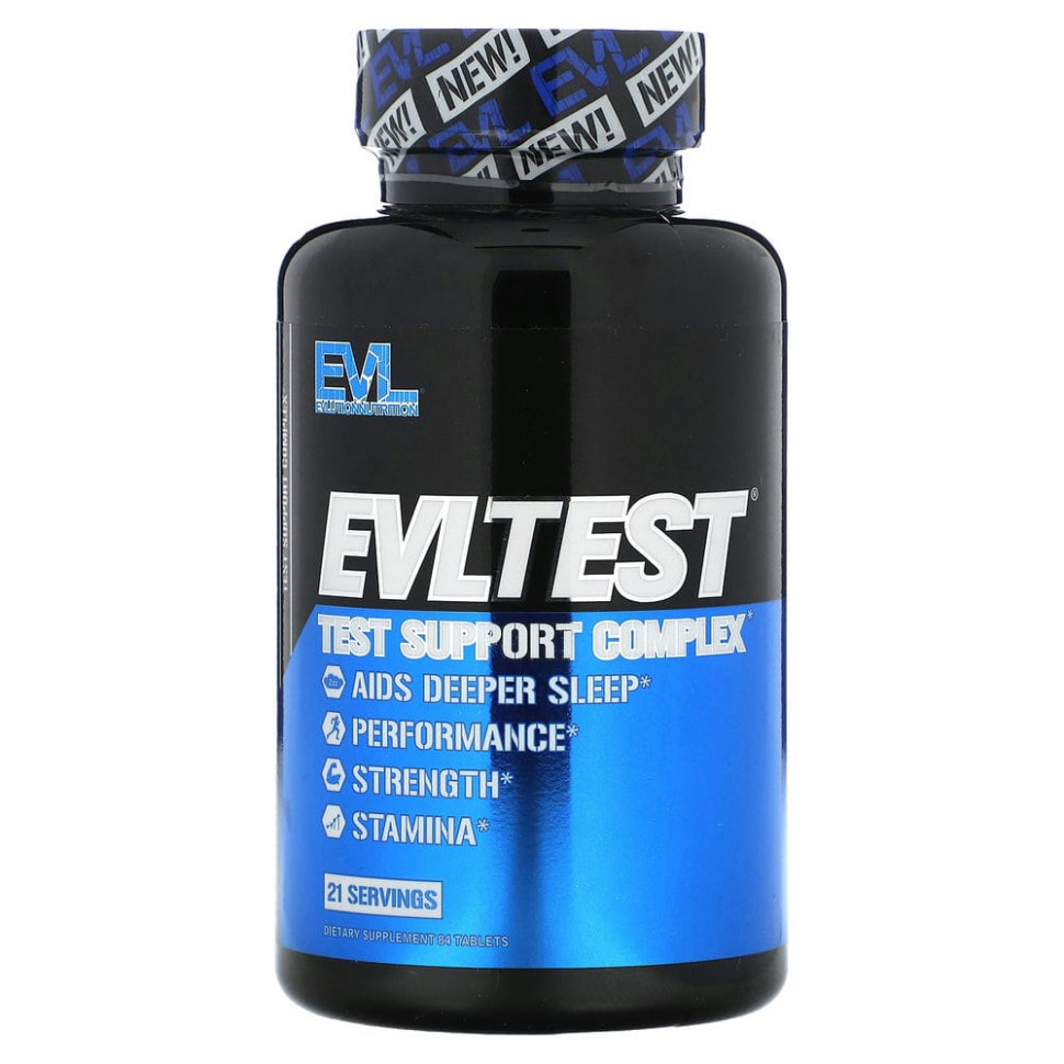   (Iherb) EVLution Nutrition, EVLTest,    `` 84     -     , -, 