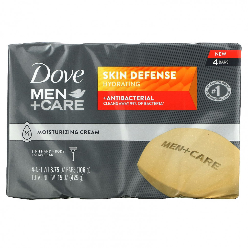   (Iherb) Dove, Men + Care,    ,  3  1  ,   , 4 , 106  (3,75 )    -     , -, 