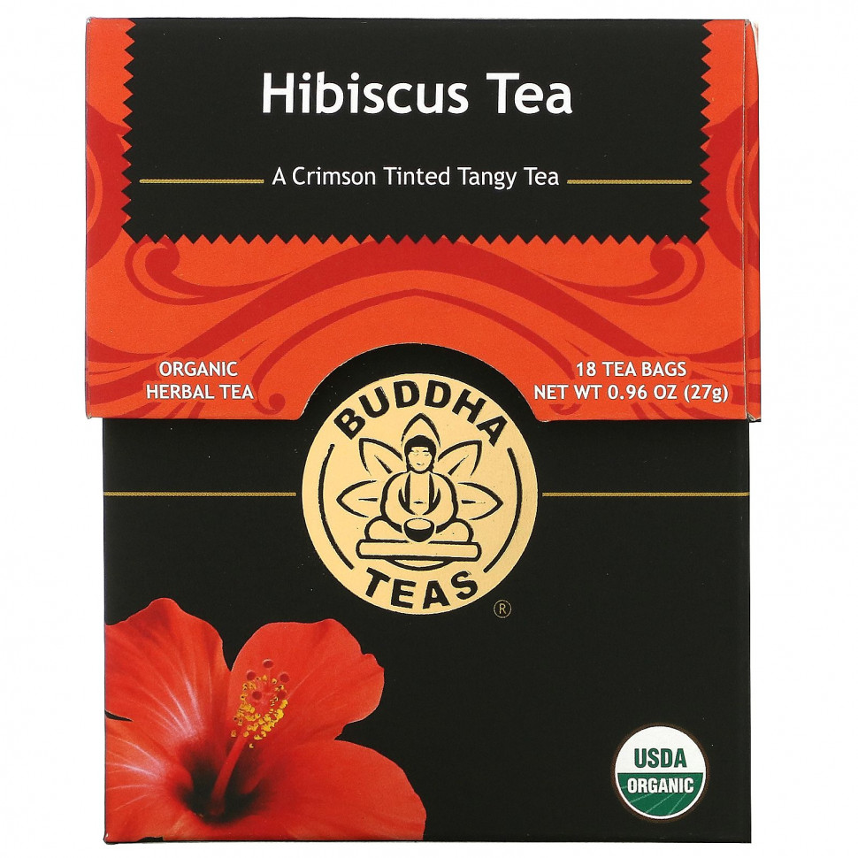 ���� ������ (Iherb) Buddha Teas, Organic Herbal Tea, ������ ���������, 18 ������ ���������, 27 � (0,95 �����), ������ �� 1520 ���