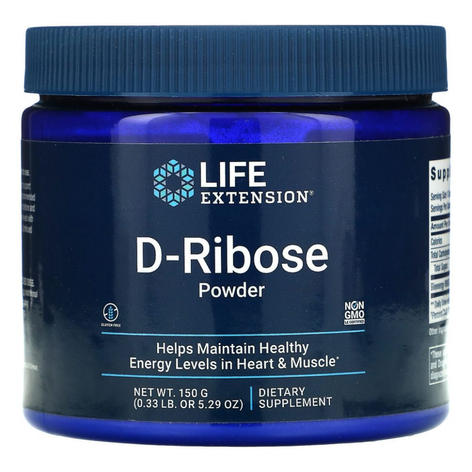 ���� ������ (Iherb) Life Extension, D-������ � �������, 150 � (5,29 �����), ������ �� 4390 ���