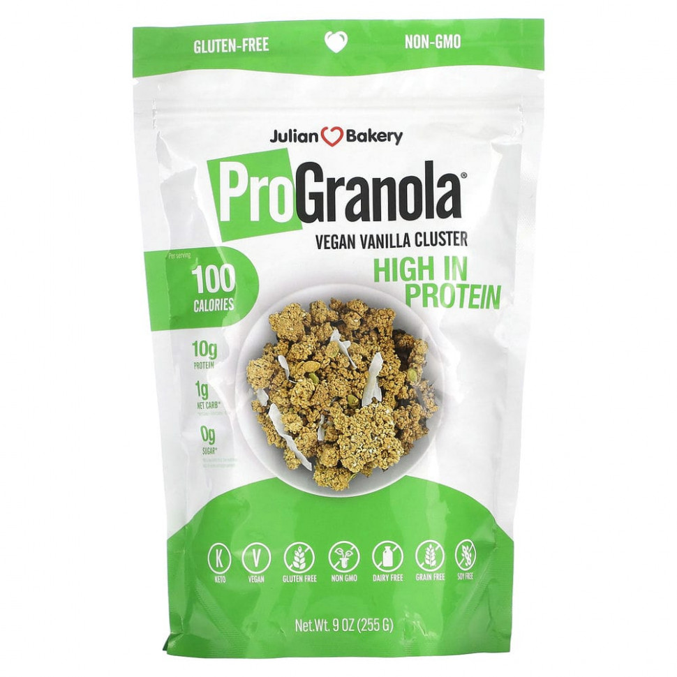 ���� ������ (Iherb) Julian Bakery, ProGranola, ��������� ������, 255 � (9 �����), ������ �� 2530 ���