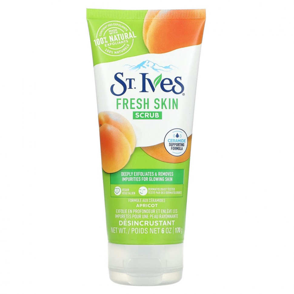   (Iherb) St. Ives, Fresh Skin,   , 170  (6 . )    -     , -, 