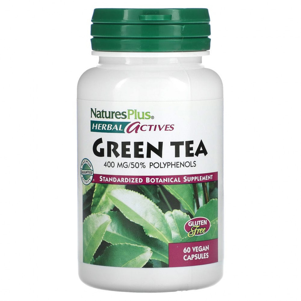 ���� ������ (Iherb) NaturesPlus, Herbal Actives, ������� ���, 400 ��, 60 ��������� ������, ������ �� 2810 ���