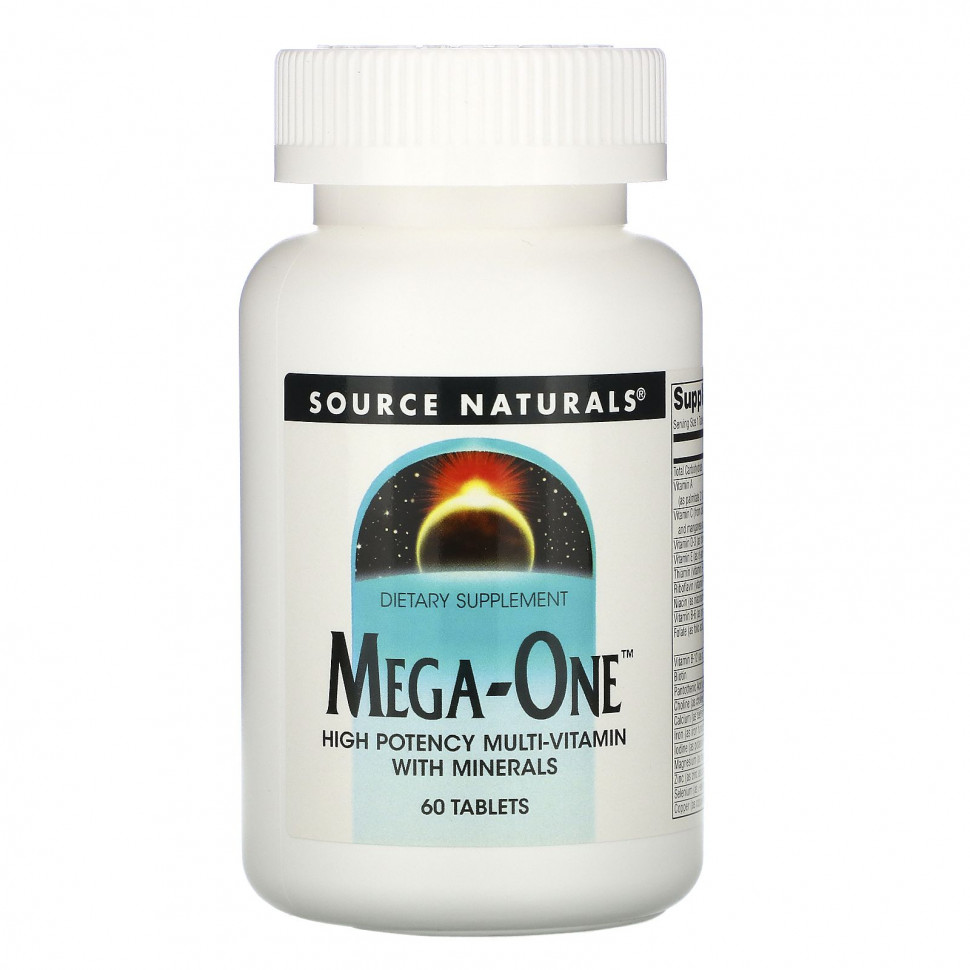   (Iherb) Source Naturals, Mega-One,    , 60     -     , -, 