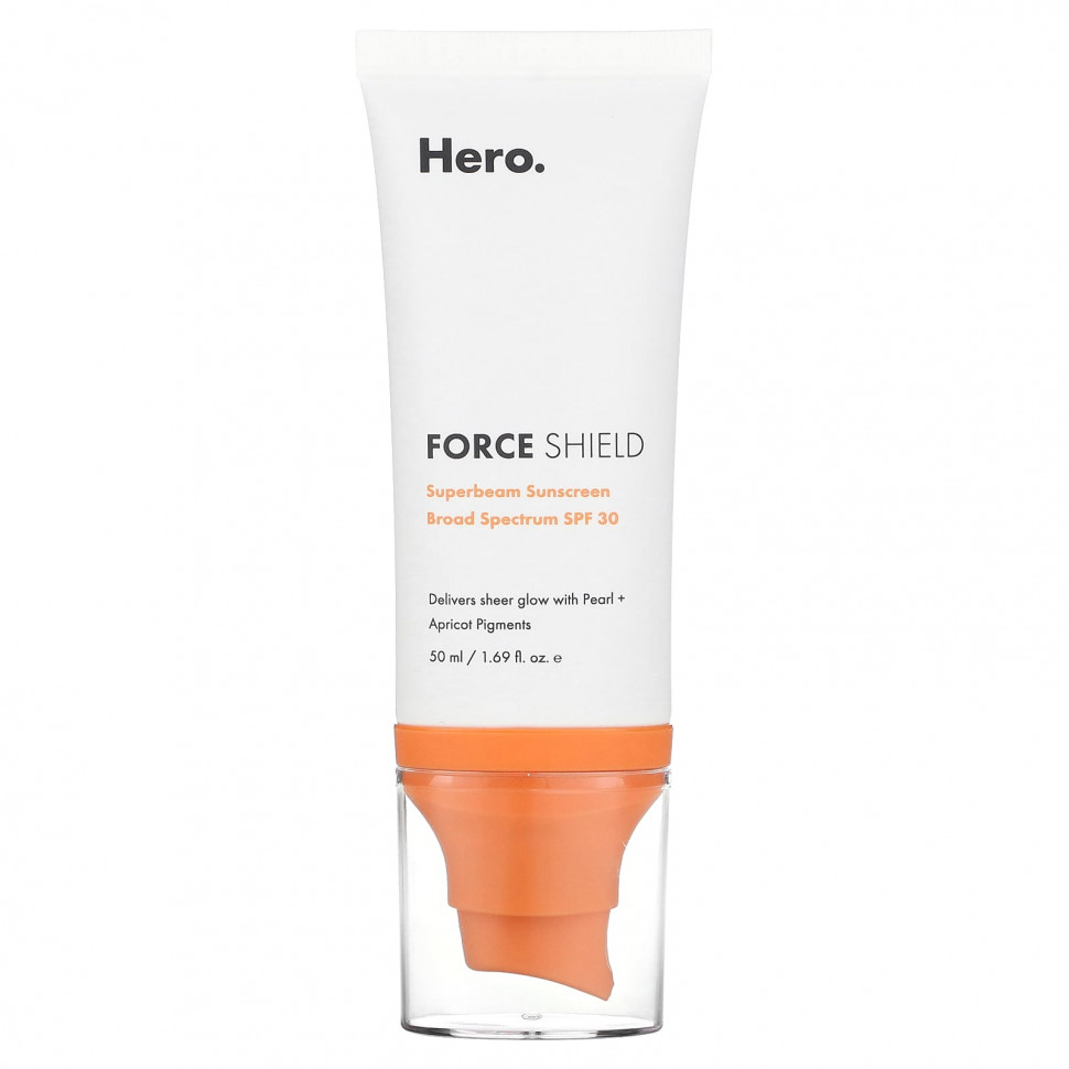   (Iherb) Hero Cosmetics, Force Shield,   Superbeam, SPF 30, 50  (1,69 . )    -     , -, 