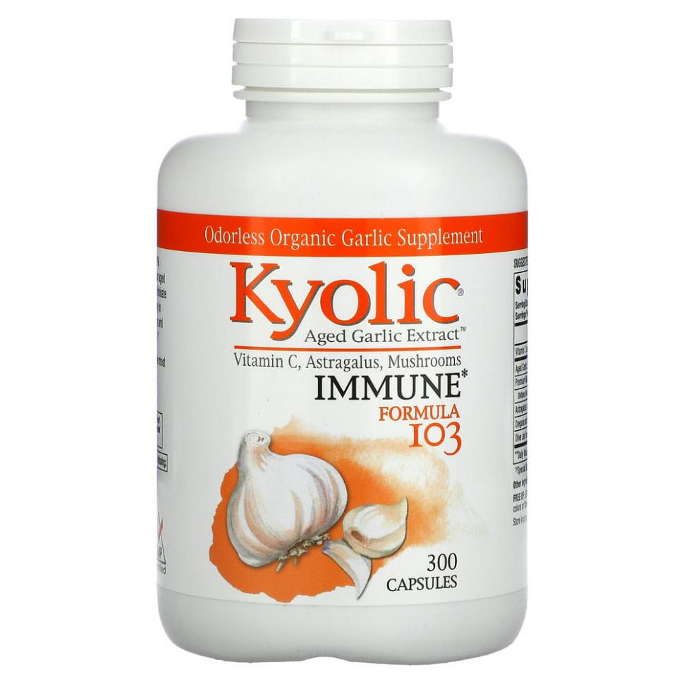   (Iherb) Kyolic,  103   , 300     -     , -, 