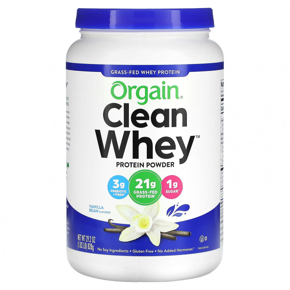 ���� ������ (Iherb) Orgain, ������������ ������� ��������� �������, ������ ������� �� ������������� ��������, ������, 828 � (1,82 �����), ������ �� 7550 ���