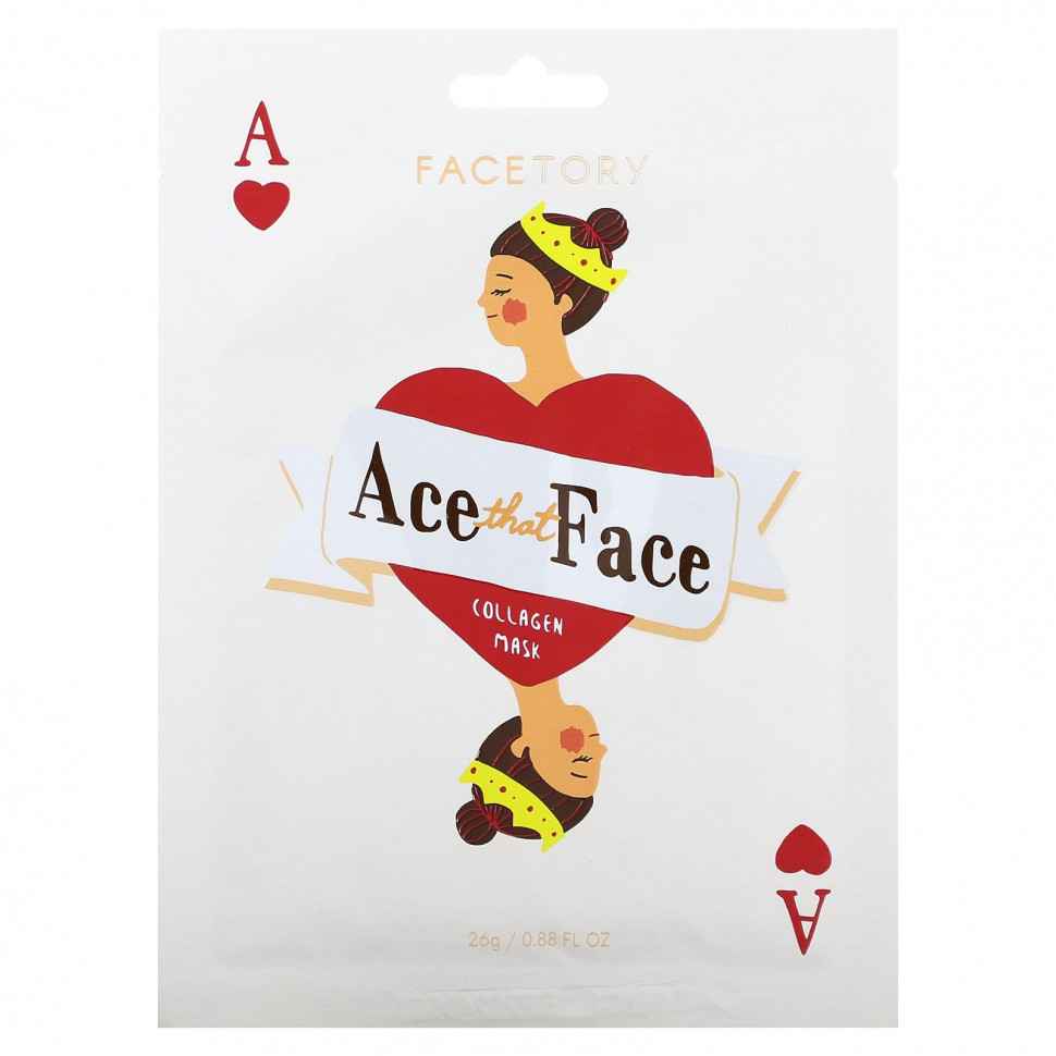 ���� ������ (Iherb) FaceTory, Ace That Face, ������������ ����� ��� ����, 1 ��., 26 � (0,88 ����. �����), ������ �� 730 ���