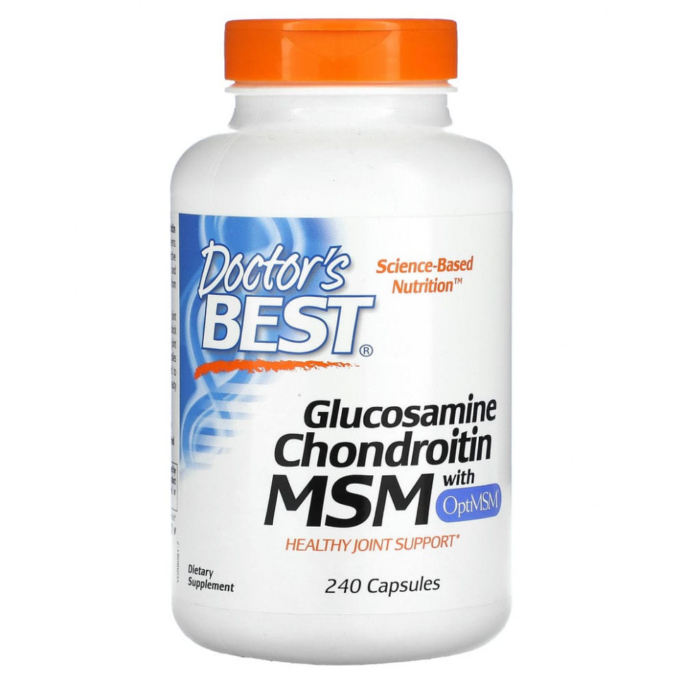 ���� ������ (Iherb) Doctor's Best, ����������, ���������� � ��� � OptiMSM, 240 �������������� ������, ������ �� 5940 ���
